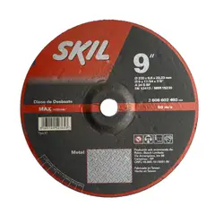 SKIL - Disco Desbaste Para Metal 9 Pulgadas Max 6650/min A24 S BF