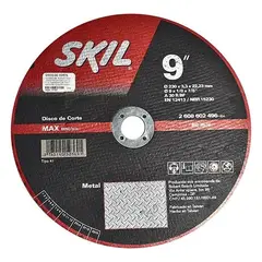 SKIL - Disco Corte Para Metal 9 Pulgadas A30 R BF Max 6650/min