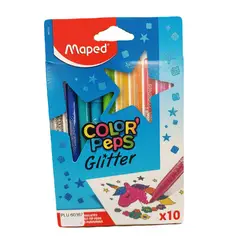 MAPED - PLUMON COLOR'PEPS GLITTER X 10 REF. 84711