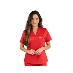 CLOTH INDUSTRIAL - Blusa Mujer Antifluidos Stretch Verde