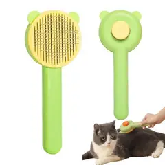 GENERICO - Cepillo masajeador quita pelos para mascotas