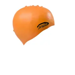 SWIMMER - GORRO NATACION SILICONA NARANJA 100 ORIGINAL