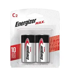 ENERGIZER - Pila Bateria Alcalina Max C2 Tipo C