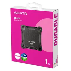 ADATA - Unidad Estado Solido Externo SD620 1TB Negro