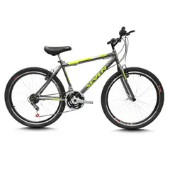 ATILA - Bicicleta todoterreno rin 26 18 cambios gris