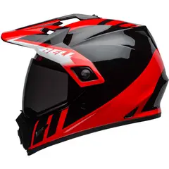 BELL - CASCO MX-9 ADVENTURE MIPS DASH ROJO BRILLO TALLA L