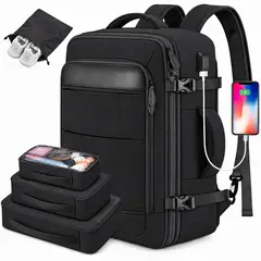 ONE PIXEL - Maleta De Viaje Expandible 40L 4 Cubos De Embalaje