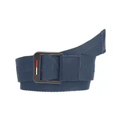 TOMMY HILFIGER - Cinturón Azul Reciclado Baxter Essential