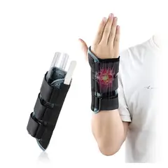 GENERICO - Soporte Muñeca con férulas Ajustable Túnel Carpiano - M Derecha