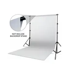 GENERICO - Tela Telon Fondo Foto Estudio Fotografia Blanco Fondo Lino