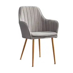 DIMATEX LEON - Silla Decorativa Mueble Sala Comedor Dormitorio Refadela Gris