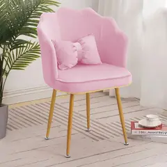 DIMATEX LEON - Silla Decorativa Mueble Sala Comedor Dormitorio Refalana Rosa