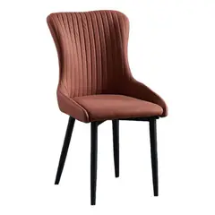 DIMATEX LEON - Silla Decorativa Mueble Sala Comedor Dormitorio Refhans Roja