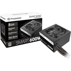 THERMALTAKE - FUENTE DE PODER SMART SERIES 600W POWER SUPPLY 80 PLUS