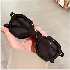 GENERICO - Gafas Lentes De Sol Octagonales
