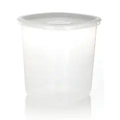 ESTRA - Recipiente Plastico para despensa Alto 9L Blanco