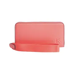 CALVIN KLEIN - Cartera Rosado Con Cierre En El Contorno Mujer Rosa