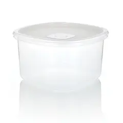 ESTRA - Recipiente Plastico Cuadrado 45L Blanco