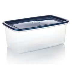 ESTRA - Recipiente Plastico Rectangular 4L Azul