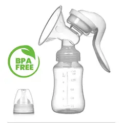 GENERICO - Extractor Manual De Leche Materna 2 En 1 Boogy Bebes