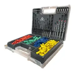 GENERICO - Kit 300 Piezas Brocas, Puntas Y Chazos Ferreco Basics