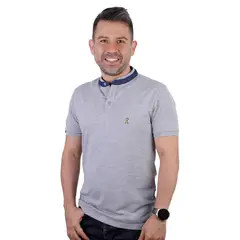APOSTOL QC - POLO CUELLO NERU GRIS HOMBRE APOSTOL QC_.