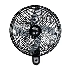 ALTEZZA - Ventilador Pro de Pared Motor a Balineras Malla Plástica Negro