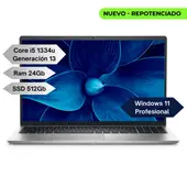 DELL - 3530 - Core i5 1334U Gen 13 - Ram 24GB SSD 512GB - 15,6" FHD - WINDOWS 11 PROFESIONAL