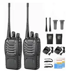 ZHOPI CO - Radio Walkie Talkie Baofeng Bf-888s Uhf X2 Bateria 2800m Ah