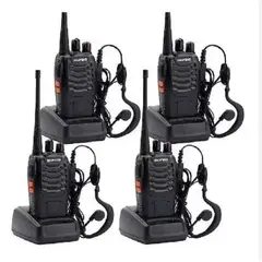 ZHOPI CO - Radio Walkie Talkie Baofeng Bf-888s Uhf X 4 Bateria 2800m Ah