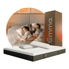 EMMA - Colchón Premium Doble + 2 almohadas con tecnología alemana.
