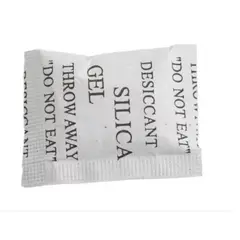 GENERICO - 50 Bolsas Silica Gel Desiccant No Humedad Deshumidificador