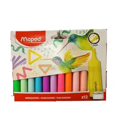 MAPED - Resaltador Color Variado x12