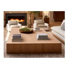 22 GRADOS DECORACION - Mesa de Centro Nefty en Roble Natural 100x60cm 22Grados Decoracion