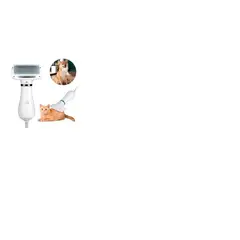 GENERICO - Secador De Pelo Peine Para Mascotas 2 En 1 Portátil