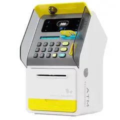 GENERICO - Alcancía Electrónica Roba Billetes Caja Fuerte Con Clave