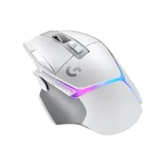 LOGITECH - Mouse Gamer Inalámbrico Rgb Hero 25k G502 X Plus Blanco