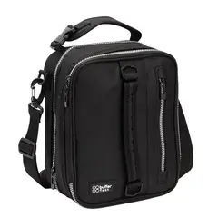 BUFFER FLASK - Lonchera Termica Impermeable Expandible Con Correa Buffer - Negro