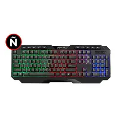 XTRIKE ME - Teclado Gamer Qwerty Membrana Con Luz KB-306