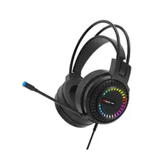 XTRIKE ME - Audifonos Gamer Diadema PC Microfono Luz RGB HP-318