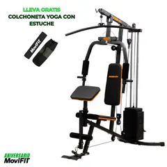 ATHLETIC - Multigimnasio 400M Torre de Pesas 45kg y Predicador
