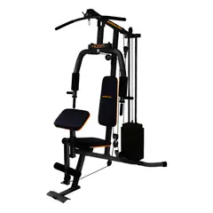 ATHLETIC - Multigimnasio 400M Torre de Pesas 45kg + Predicador