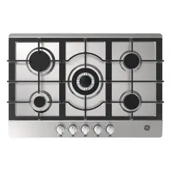 GENERAL ELECTRIC - Cubierta de Empotre a Gas 77 cm Inoxidable GE Appliances CGG7710I2