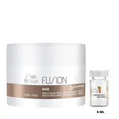 WELLA - MASCARILLA FUSION X150ml - AMPOLLETA NUTRICION X6ml