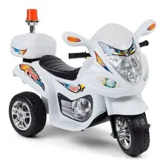 HOMESALE - Trimoto Electrica Montable Home Sale 3-8 Años Luces Blanco