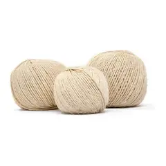 GENERICO - 2 Rollo Cabuya Cuerda Soga Yute Fique Rascador Gato Multiuso