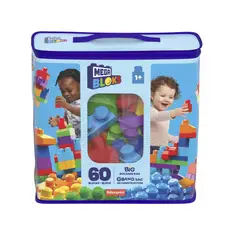 MEGA BLOKS - Bolsa de Construccion 60 Piezas