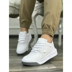 GENERICO - Tenis Colegial Blanco Hombre Colegio Escolar Deportivo