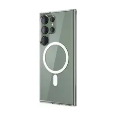 SPACE - Estuche Compatible Samsung Galaxy S24 Ultra Magsafe Transparente