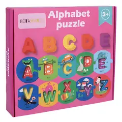 GENERICO - Rompecabezas Abc ingles Didactico aprendizaje Animales